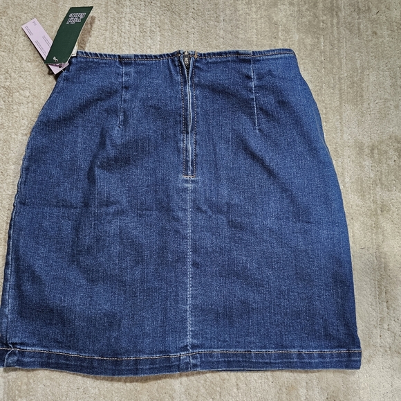 NWT wild fable dark wash denim mini skirt multiple sizes - Picture 3 of 5
